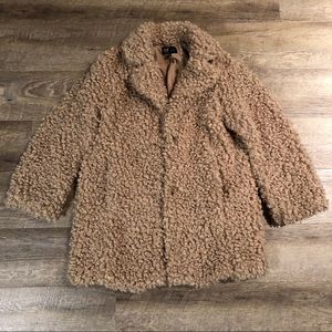 Zara faux fur coat